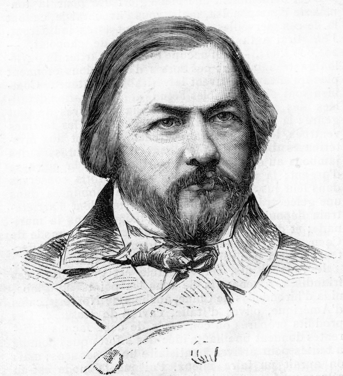 Portret Michaiła Glinki (1804 - 1857), rosyjskiego kompozytora. autorstwa Unknown artist