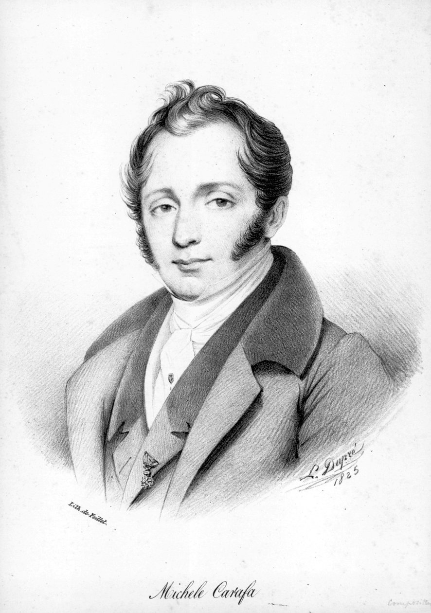 Portret Michele Enrico Carafy, księcia Colobrano autorstwa Unknown artist