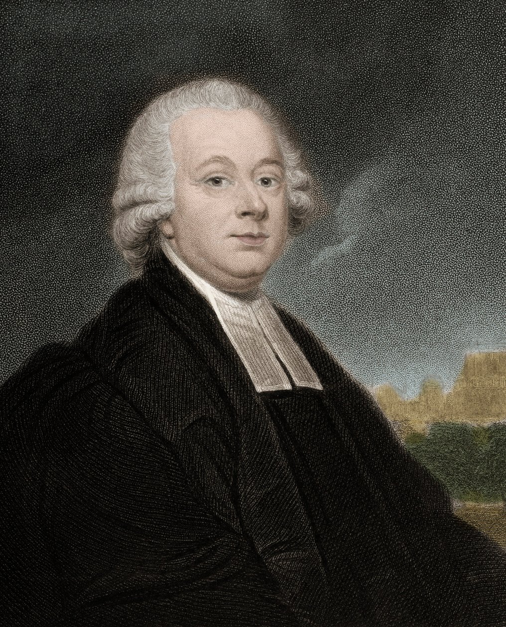 Portret Nevil Maskelyne (1732-1811), brytyjski królewski astronom - Nevil Maskelyne 1732-1811 - grawerowanie - XIX wiek autorstwa Unknown artist