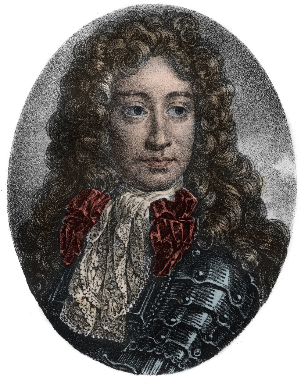 Portret Nicolasa Catinata de La Fauconnerie (1637-1712), francuskiego dowódcy wojskowego i marszałka Francji - Portret Nicolasa Catinata de La Fauconnerie (1637-1712). Marszałek Francji autorstwa Unknown artist
