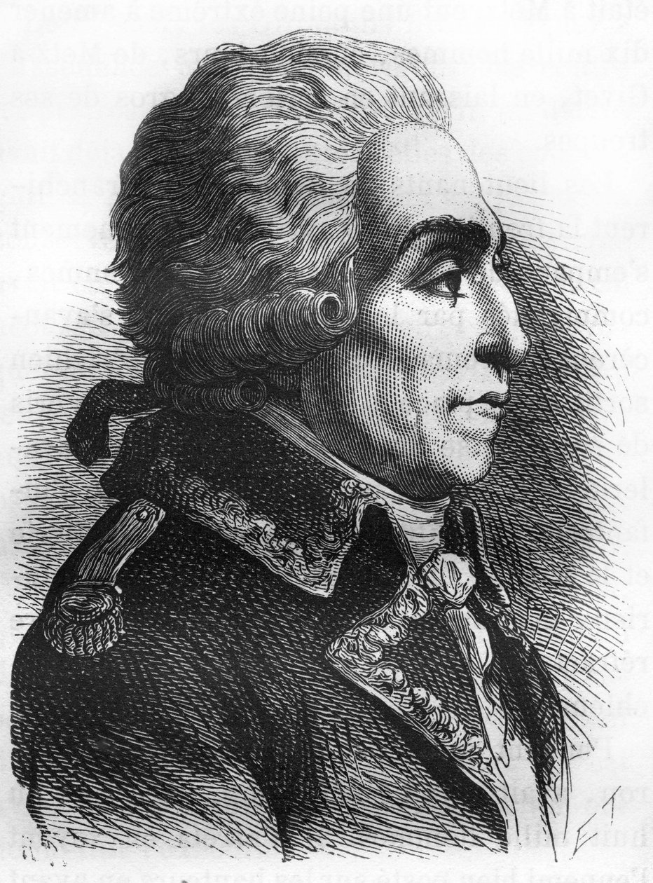 Portret Nicolasa Lucknera (1722-1794) Marszałek Francji. autorstwa Unknown artist