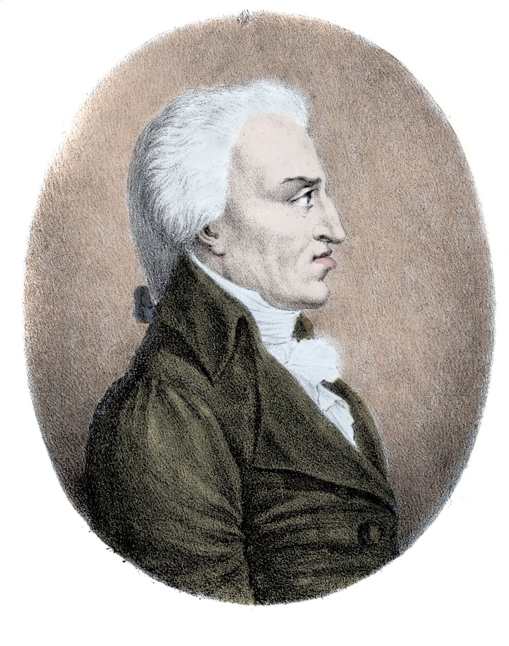 Portret Nicolo Zingarelli (1752-1837) Włoski kompozytor. autorstwa Unknown artist