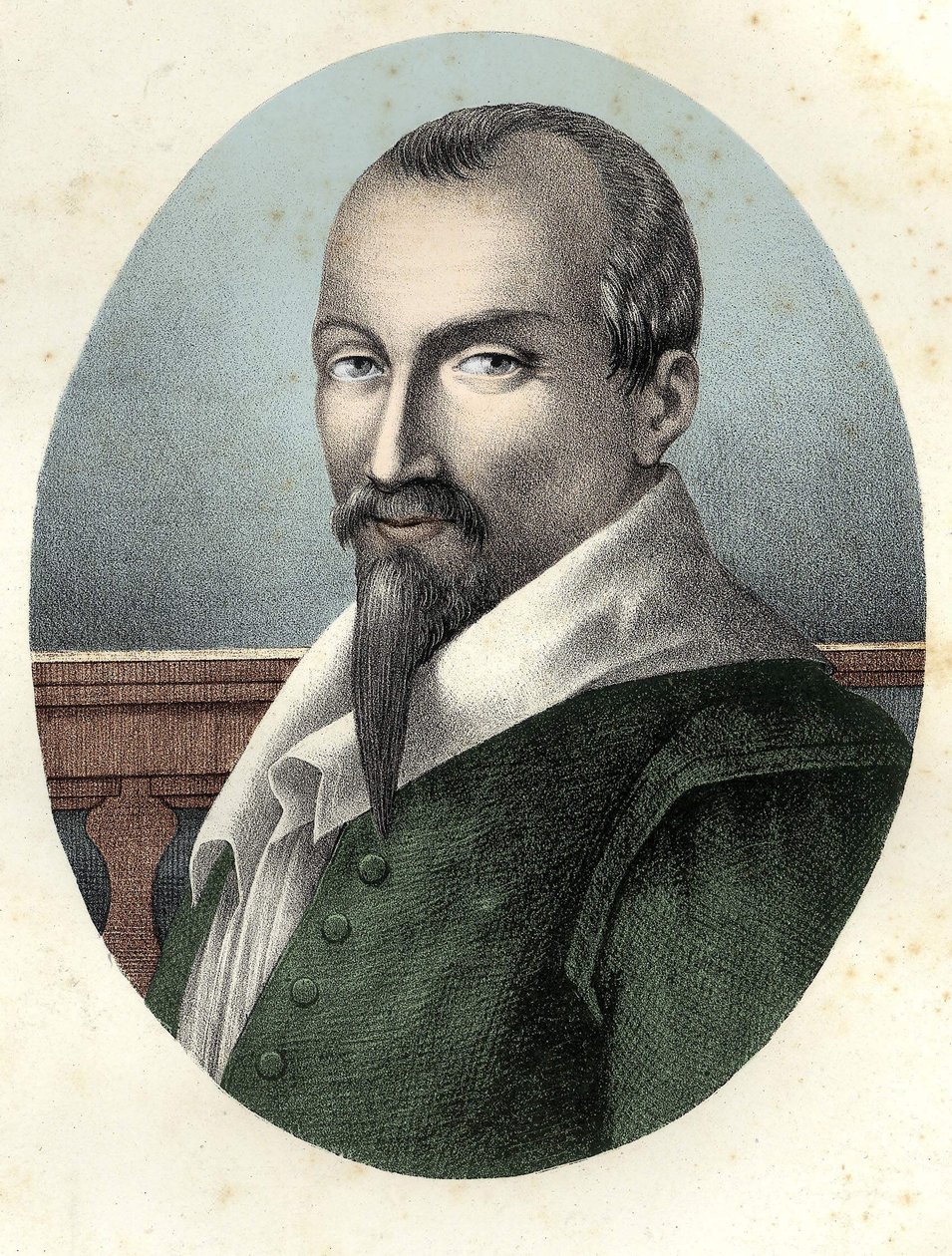 Portret Oliviera De Serres (w. 1539 - 1619) francuskiego agronoma. autorstwa Unknown artist