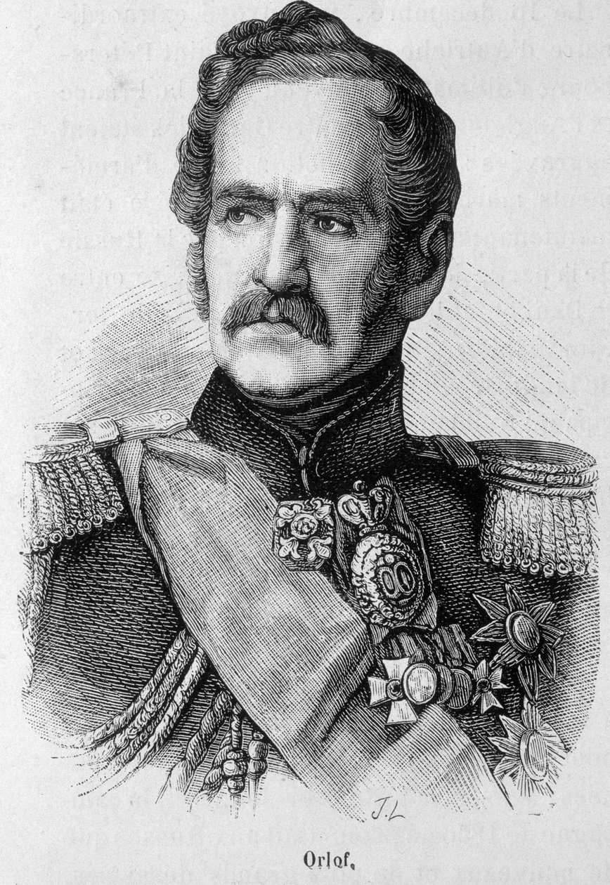 Portret Orlofa autorstwa Unknown artist