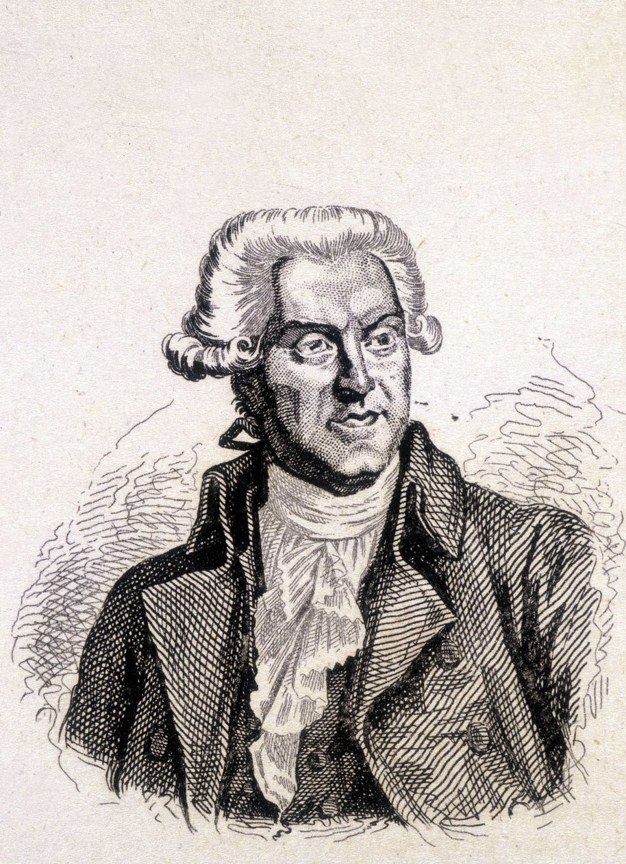 Portret Pasquale lub Pascal Paoli (1725 - 1807), Patriote Corsica. autorstwa Unknown artist