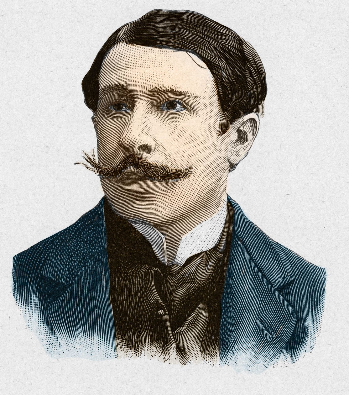 Portret Paula Adama (1862-1920), francuskiego pisarza. autorstwa Unknown artist