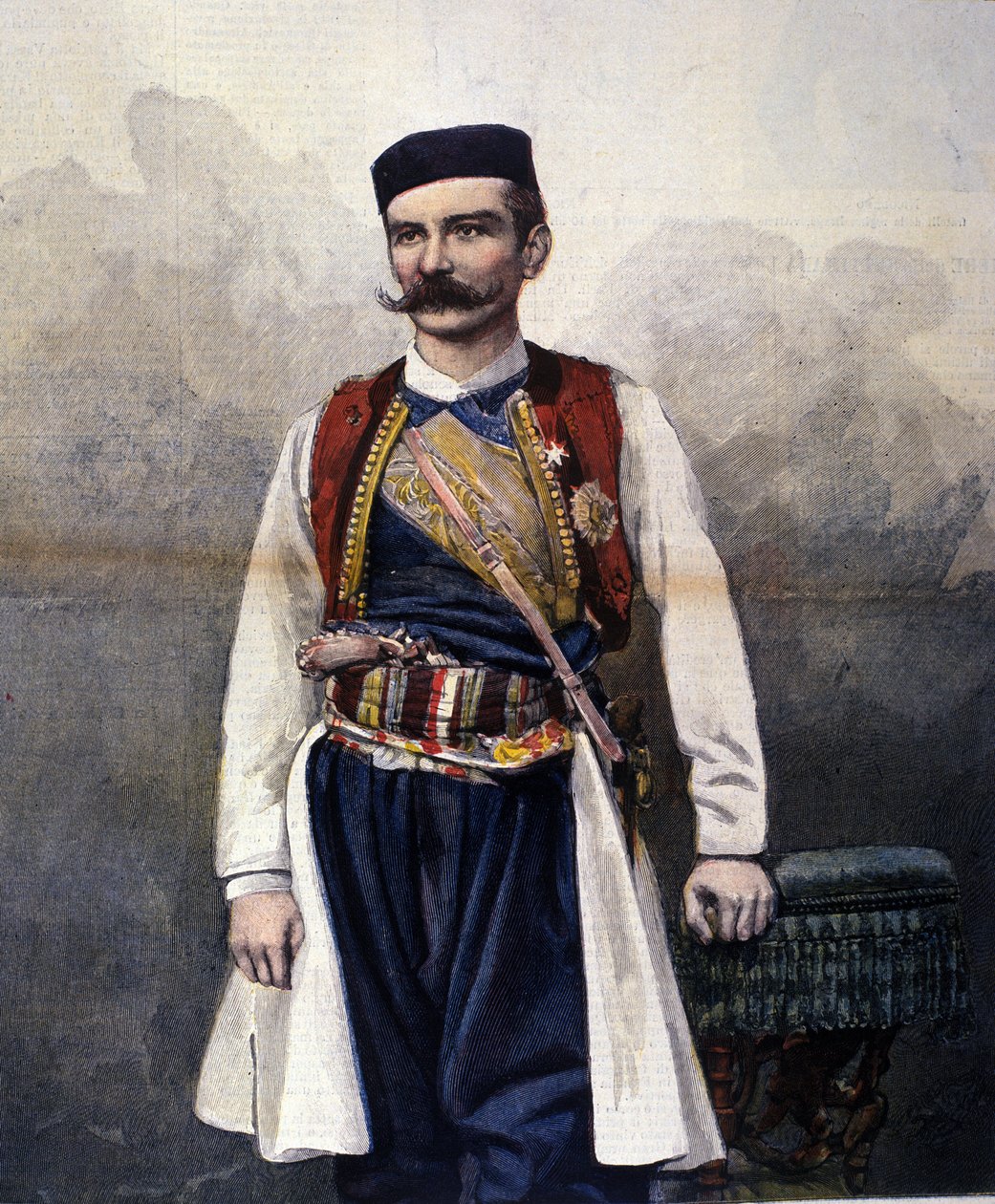 Portret Piotra I Serbii (Karageorgevic autorstwa Unknown artist