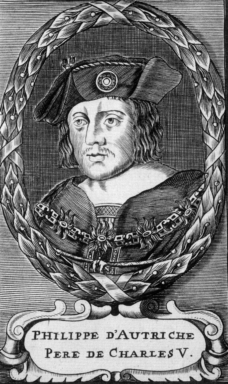 Portret Filipa Austrii, ojca Karola V – b.d. autorstwa Unknown artist