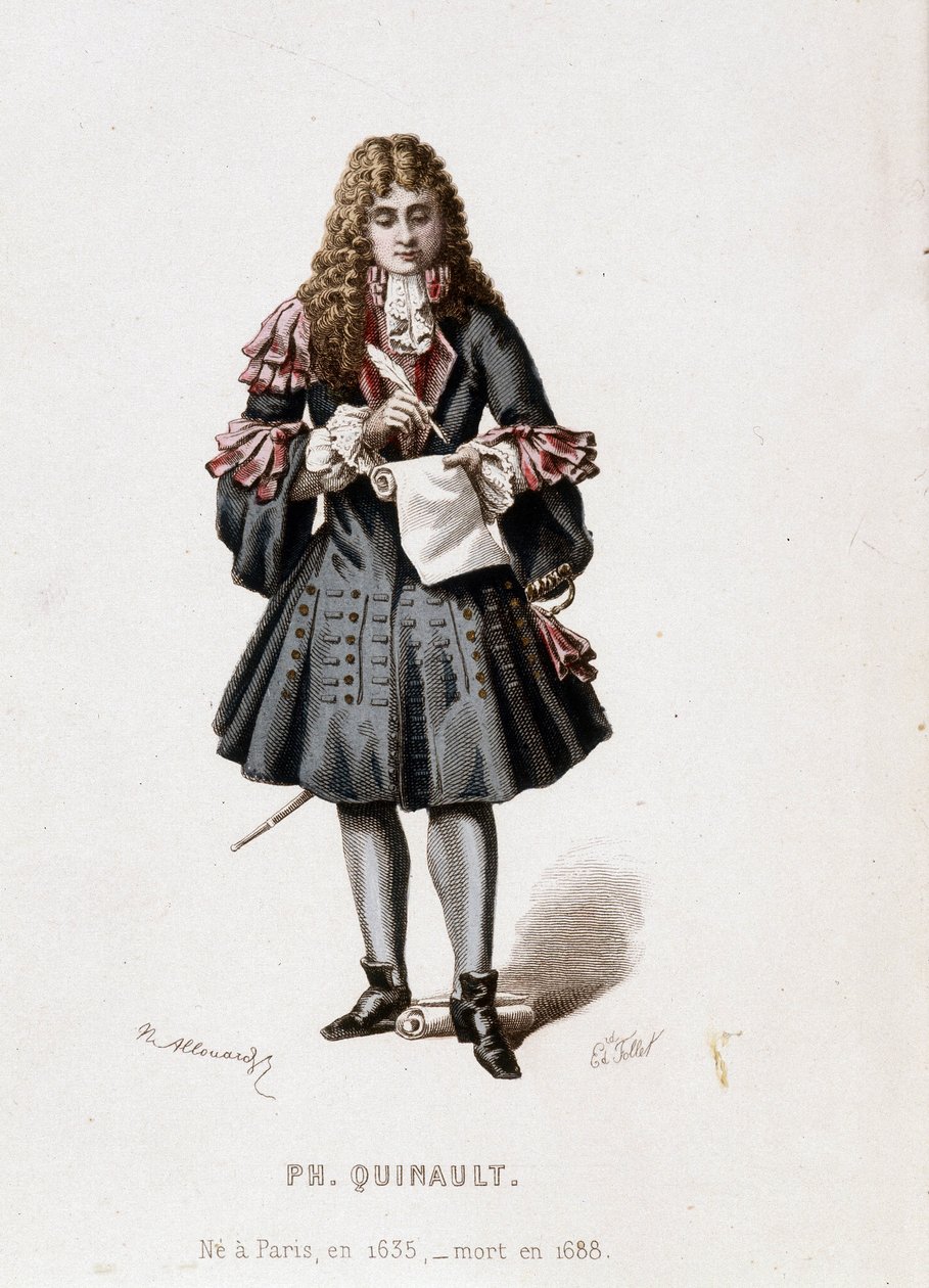 Portret Filipa Quinaulta autorstwa Unknown artist