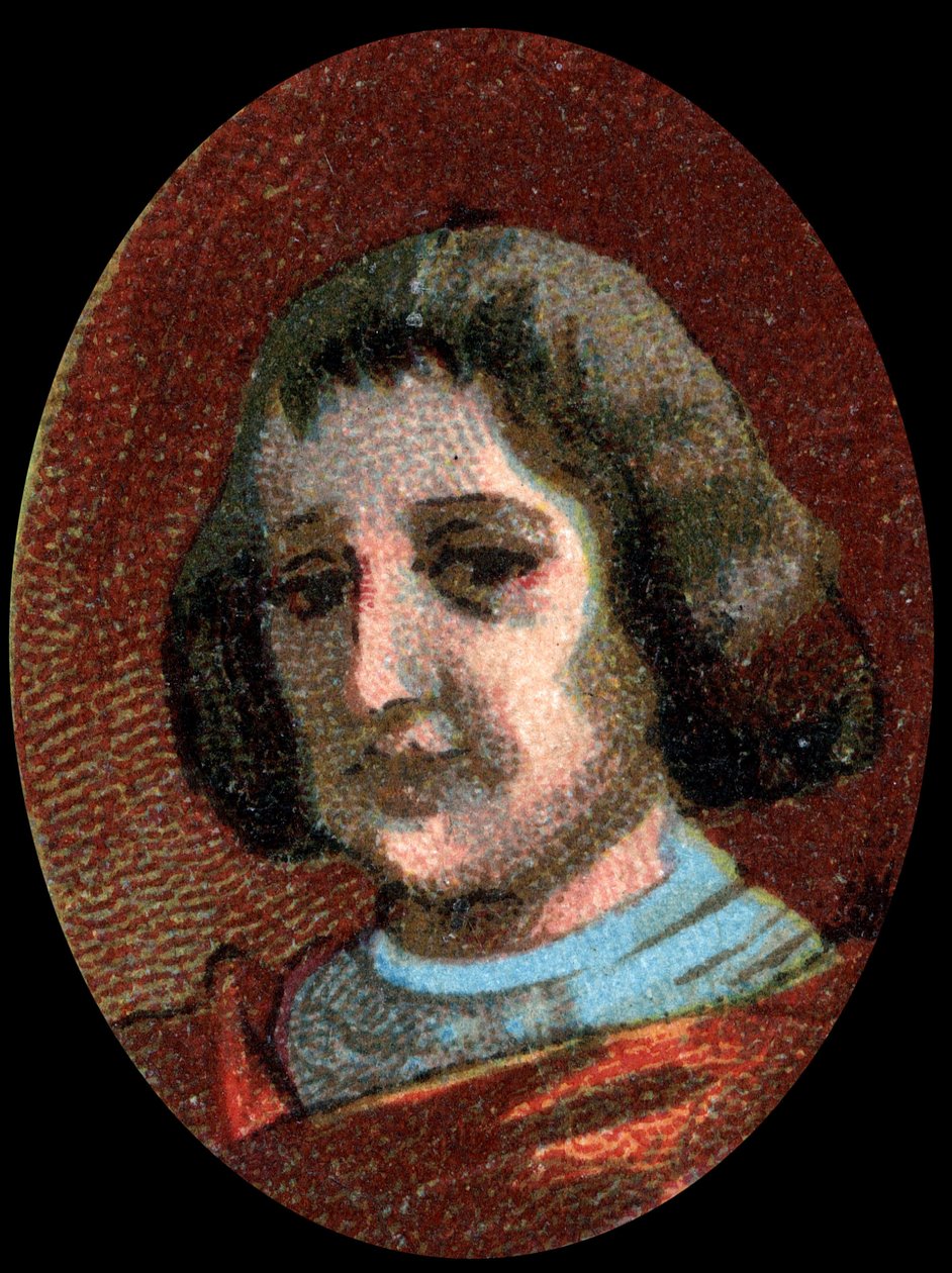 Portret Philippe de Commynes (Comines lub Comines) (1447-1511), francuskiego felietonisty. autorstwa Unknown artist