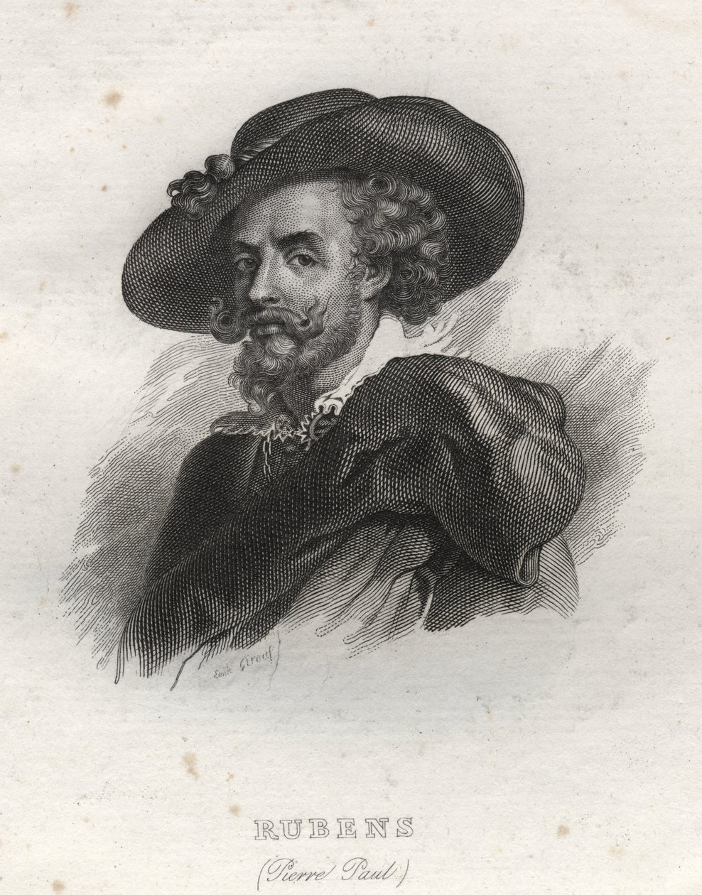 Portret Pierre Paul (Pierre-Paul) Rubens (lub Peter Paul lub Petrus Paulus) (1577-1640) autorstwa Unknown artist