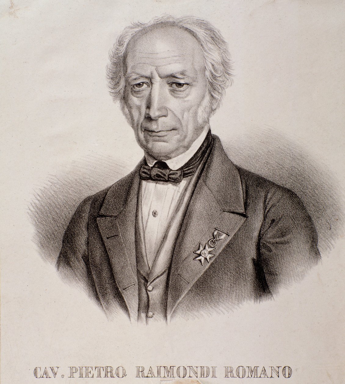 Portret Pietro Raimondiego (Grawerowanie) autorstwa Unknown artist