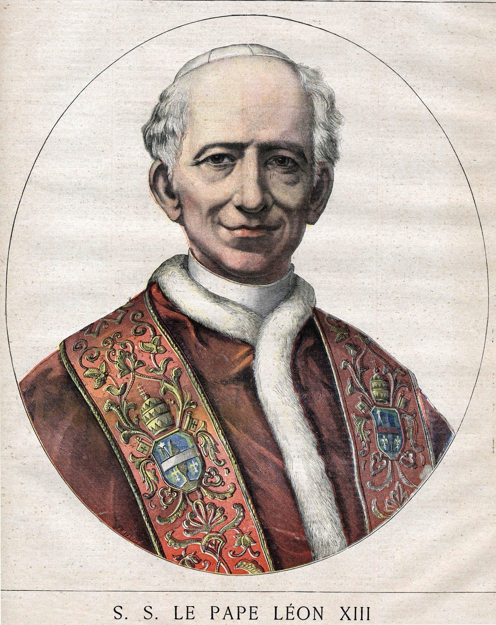 Portret papieża Leona XIII autorstwa Unknown artist
