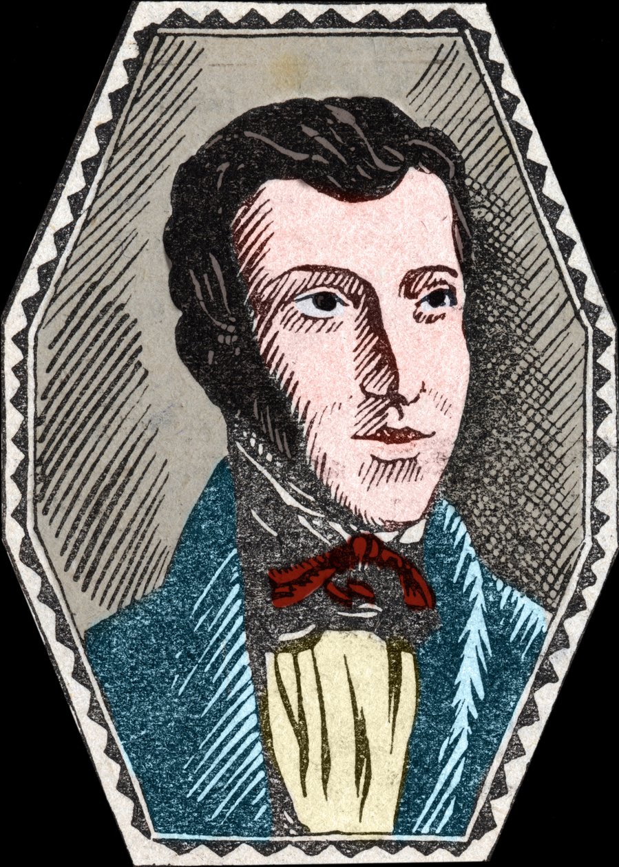 Portret Rene Caillie (1799 -1838) Francuski odkrywca. autorstwa Unknown artist