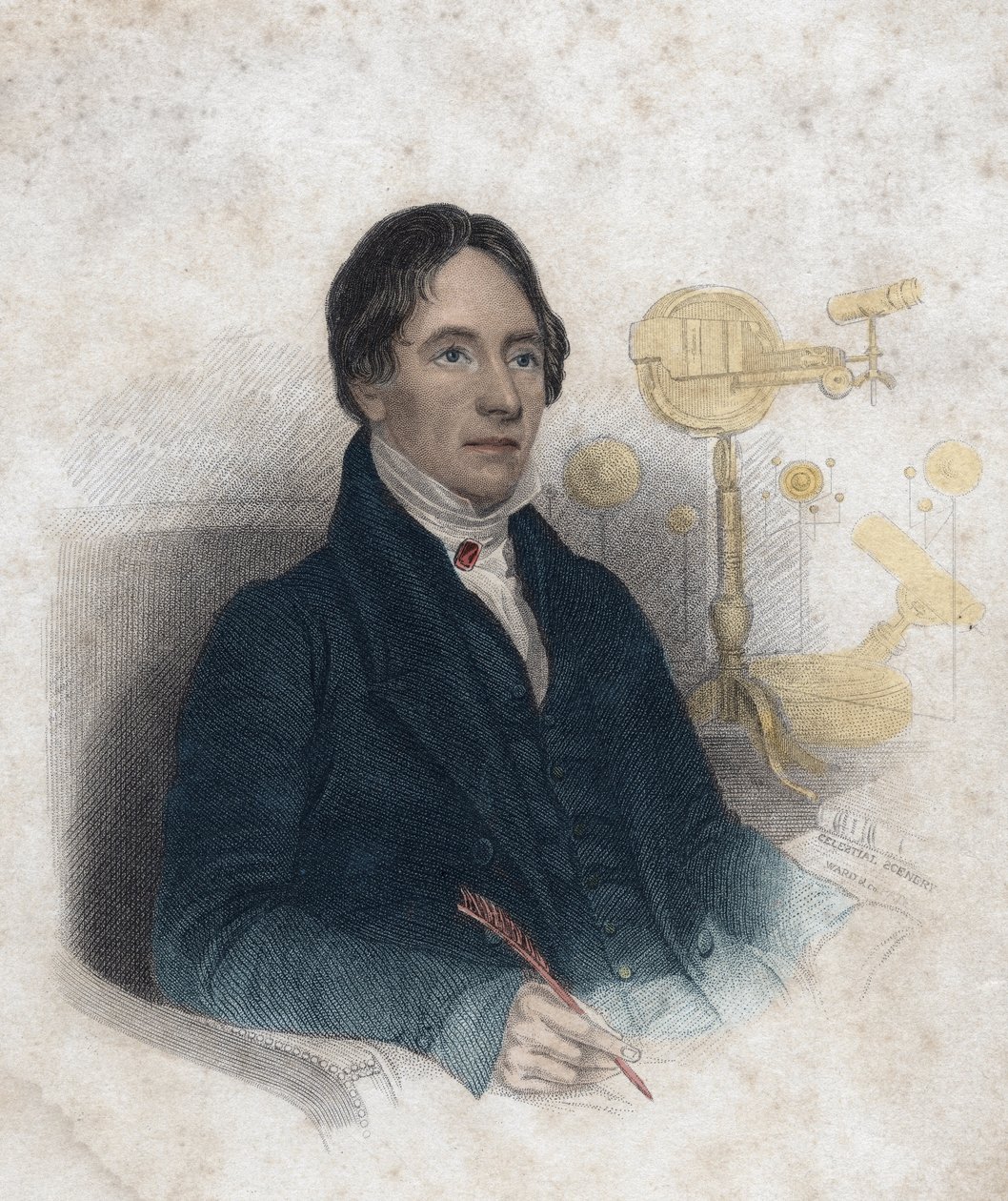 Portret wielebnego Thomasa Dicka (1774-1857) szkockiego pastora kościoła autorstwa Unknown artist