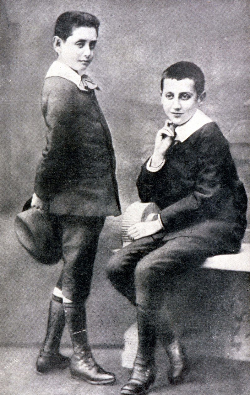 Portret Roberta i Marcela Proustów, b.d. v. 1885. autorstwa Unknown artist
