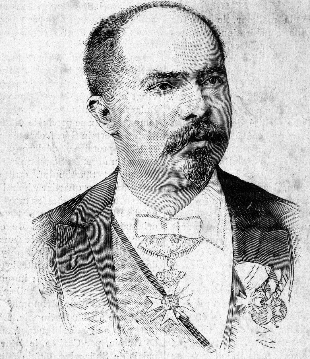 Portret Stamboulof (lub Stamboulov autorstwa Unknown artist