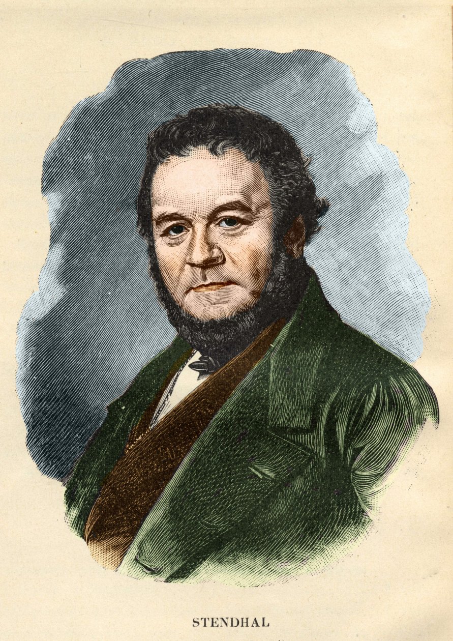 Portret Stendhala (Henry Beyle) (Grenoble autorstwa Unknown artist