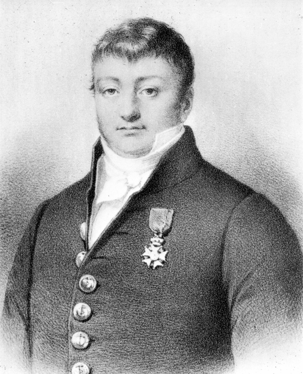Portret Surcouf (1773 - 1827) - grawer autorstwa Unknown artist
