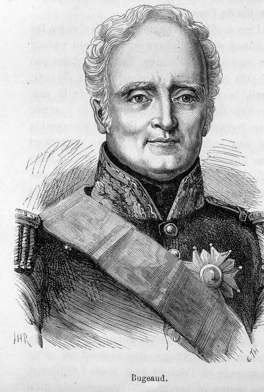 Portret Thomasa Roberta Bugeauda (1784 - 1849) autorstwa Unknown artist
