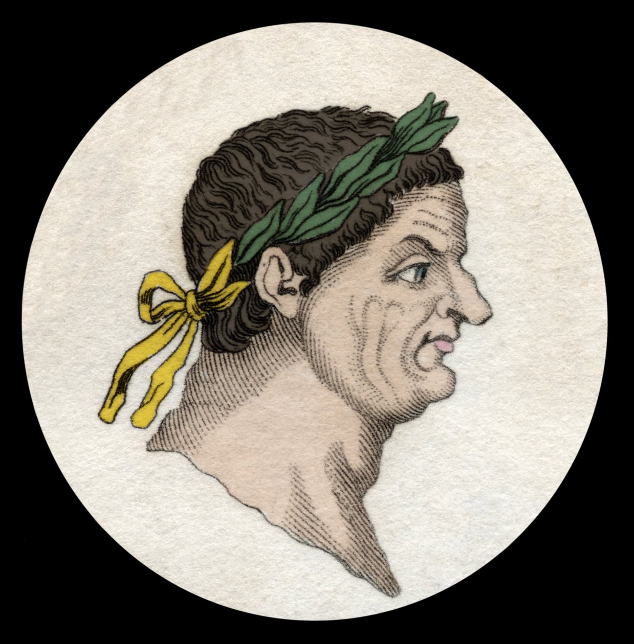 Portret Tytusa Flawiusza Wespazjana (Wespazjana, 9-79), cesarza rzymskiego. autorstwa Unknown artist