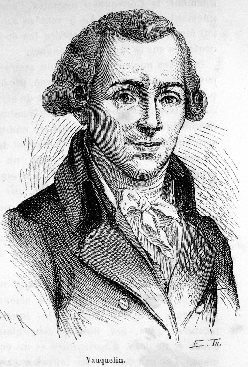Portret Vauquelina, francuskiego chemika (1763-1829). autorstwa Unknown artist