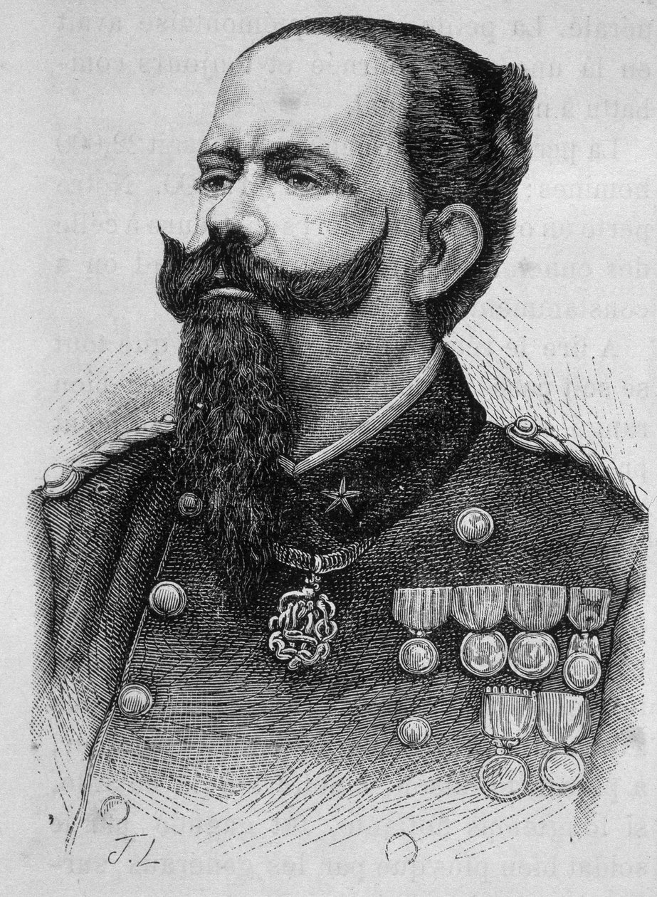 Portret Wiktora Emanuela II (Victor-Emmanuel) (Vittorio Emanuele) (1820-1878). autorstwa Unknown artist