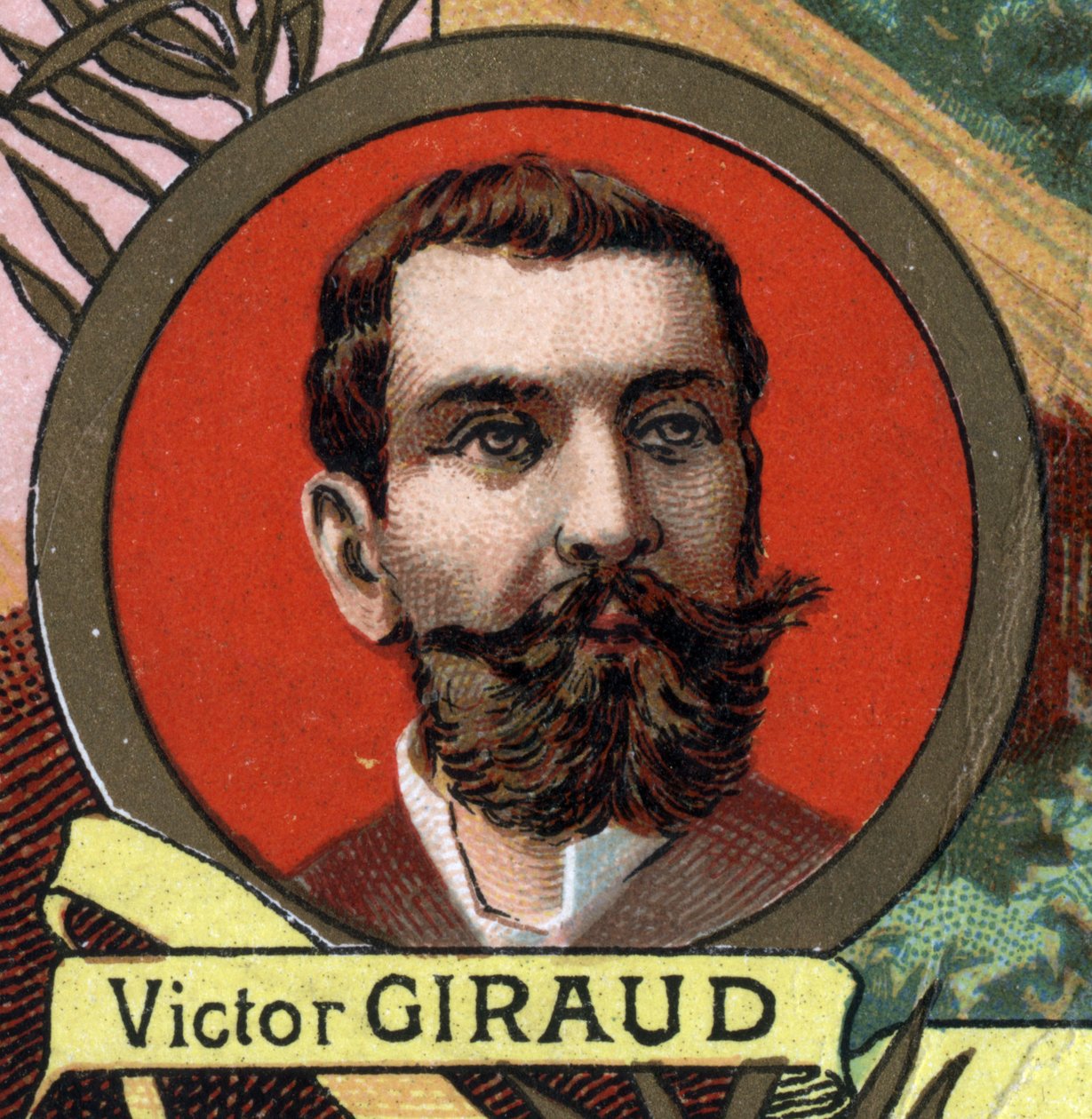 Portret francuskiego podróżnika Victora Girauda z XIX wieku. autorstwa Unknown artist