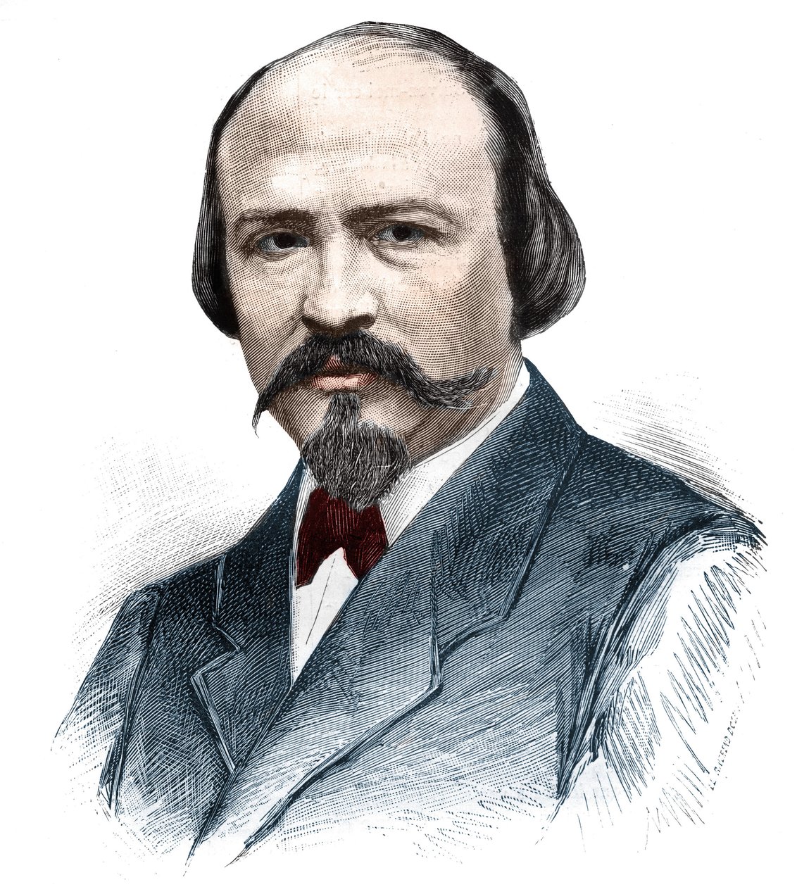 Portret Victora Masse (1822-1884), francuskiego kompozytora. autorstwa Unknown artist