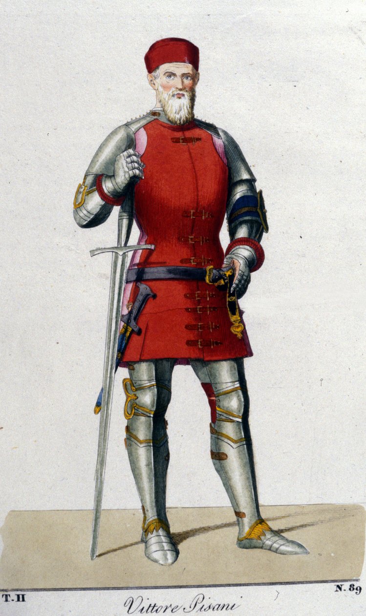 Portret Vittore Pisaniego. Admirał wenecki (1324 - 1380). autorstwa Unknown artist