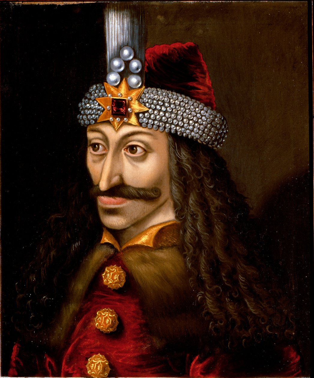 Portret Vlada Tepesa III palacza lub Drakuli (obraz) autorstwa Unknown artist