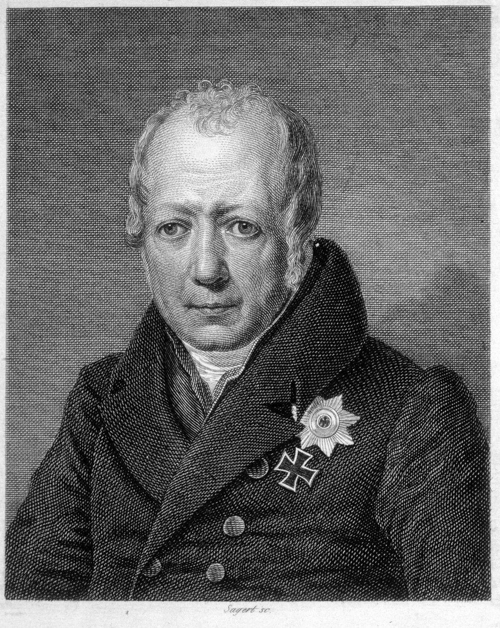 Portret Wilhelma von Humboldta (Guillaume de Humboldt autorstwa Unknown artist
