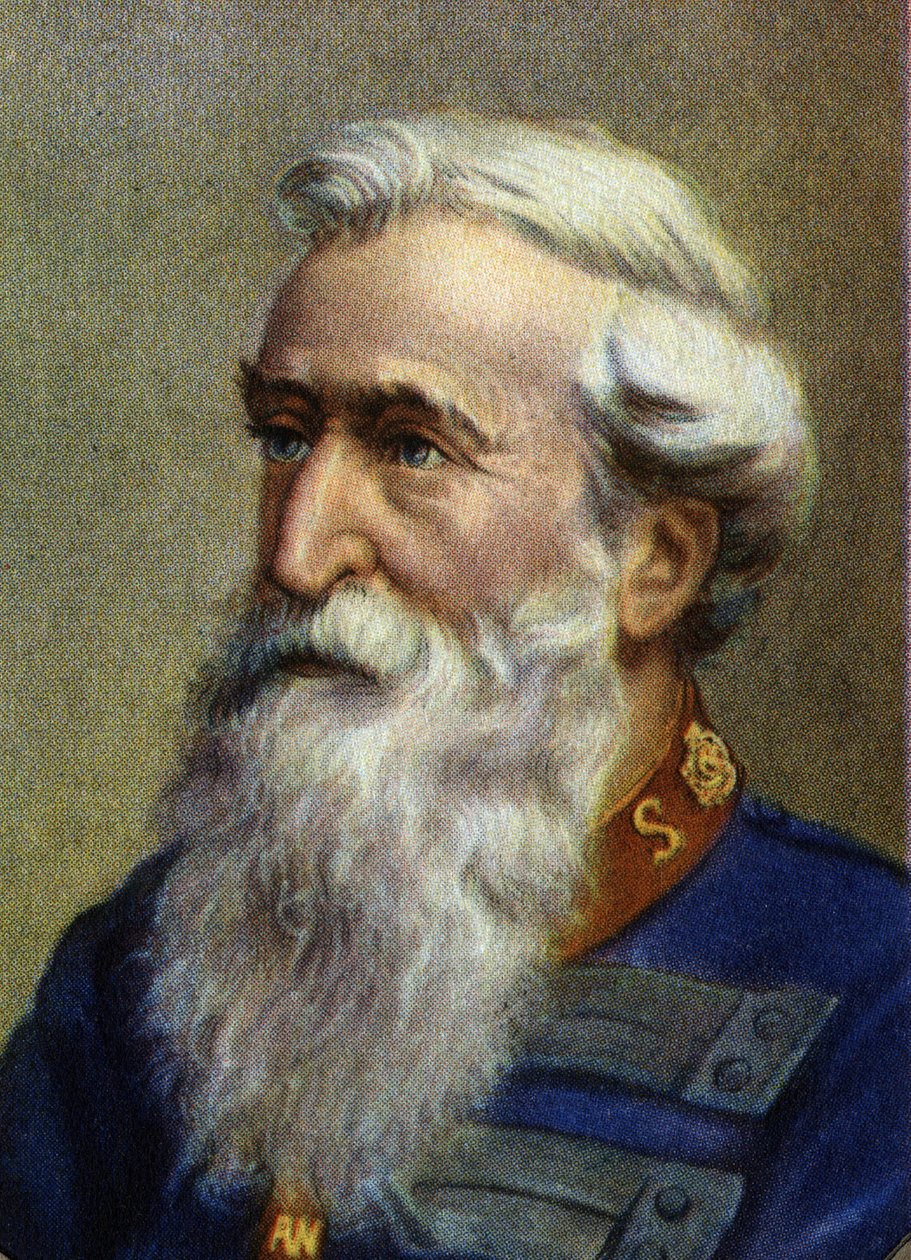 Portret Williama Bootha, pastora Kościoła Metodystów i założyciela Armii Zbawienia. autorstwa Unknown Artist
