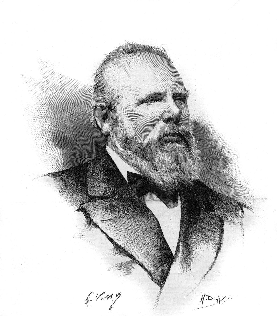 Portret Wilhelma III (1817-1890) króla Holandii (Holandia). Grawerowanie w „Le monde słynny”” autorstwa Unknown artist