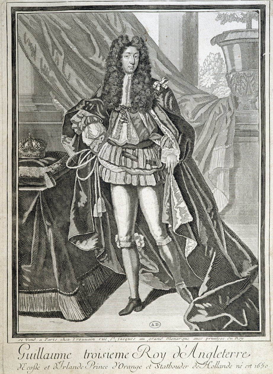 Portret Wilhelma III, króla Anglii, księcia Orange autorstwa Unknown artist