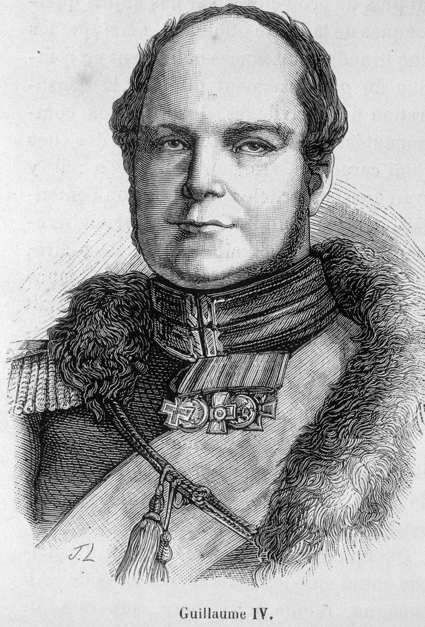 Portret Wilhelma IV (1765 - 1837), króla Anglii i Irlandii autorstwa Unknown artist
