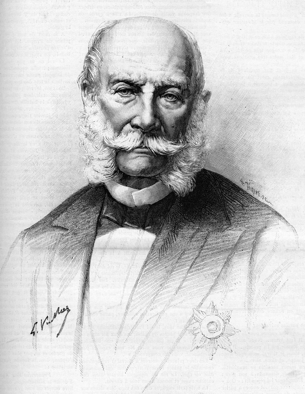 Portret Wilhelma I z Niemiec (1797-1888). autorstwa Unknown artist