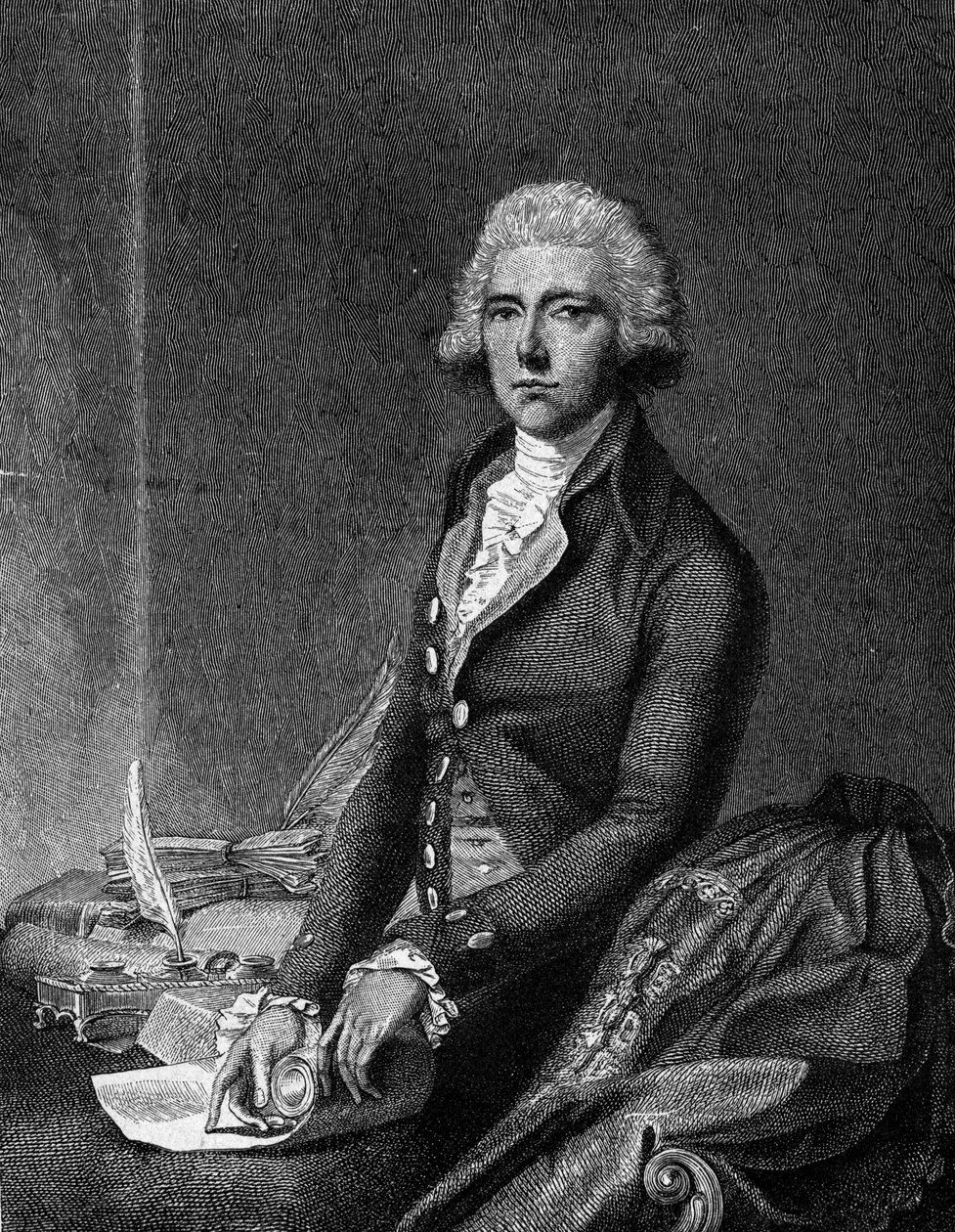 Portret Williama Pitta, znanego jako Drugi Pitt (1759 - 1806), brytyjskiego polityka. autorstwa Unknown artist