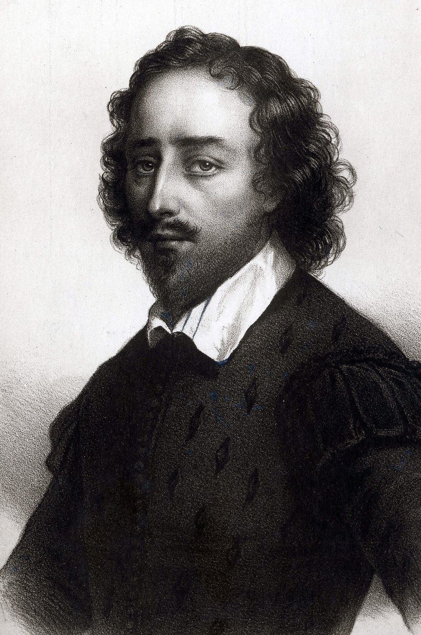 Portret Williama Szekspira. Angielski poeta dramatu (1564-1616) autorstwa Unknown artist