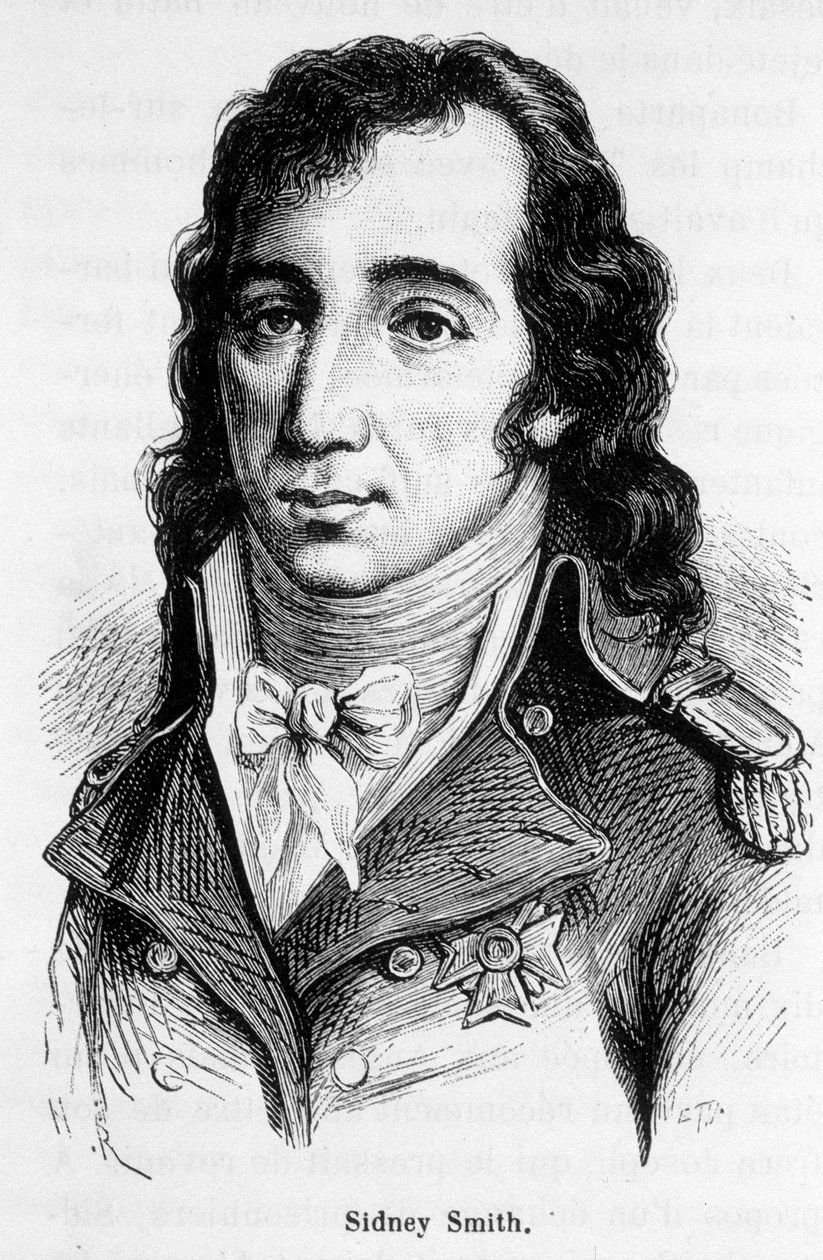Portret Williama Sidneya Smitha (1764-1840), admirała angielskiego. autorstwa Unknown artist