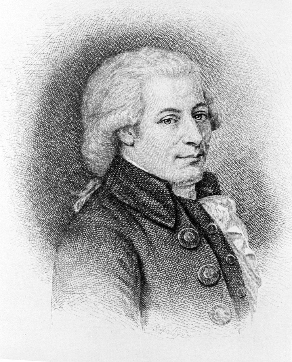 Portret Wolfganga Amadeusza Mozarta (1756 - 1791). autorstwa Unknown artist