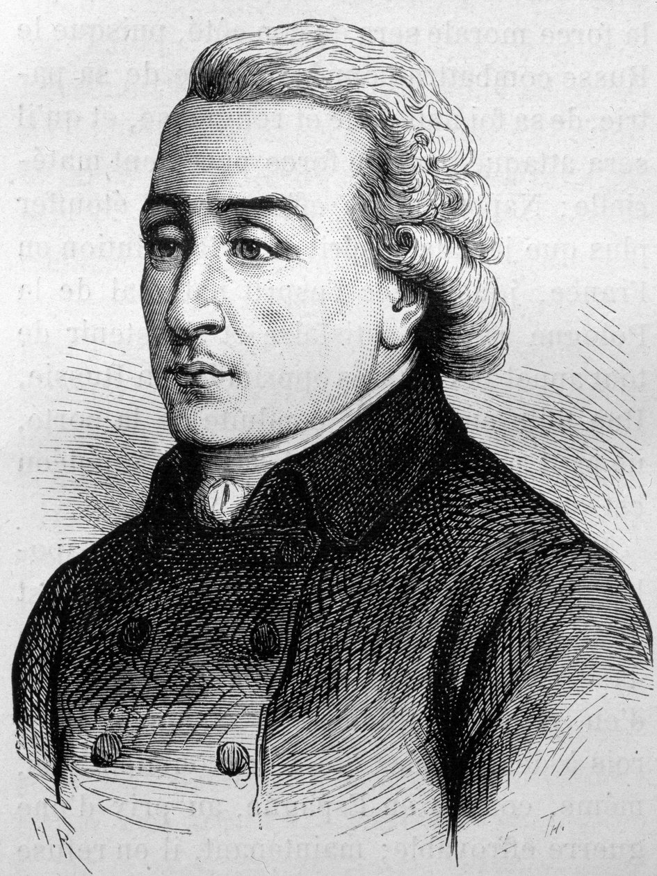 Portret opata Pradt (1759 - 1837). Rycina z końca XIX wieku w „Histoire de France” H. Martina. autorstwa Unknown artist