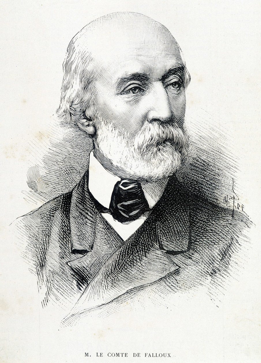 Portret hrabiego de Fallux (1811 - 1886), francuskiego polityka. autorstwa Unknown artist