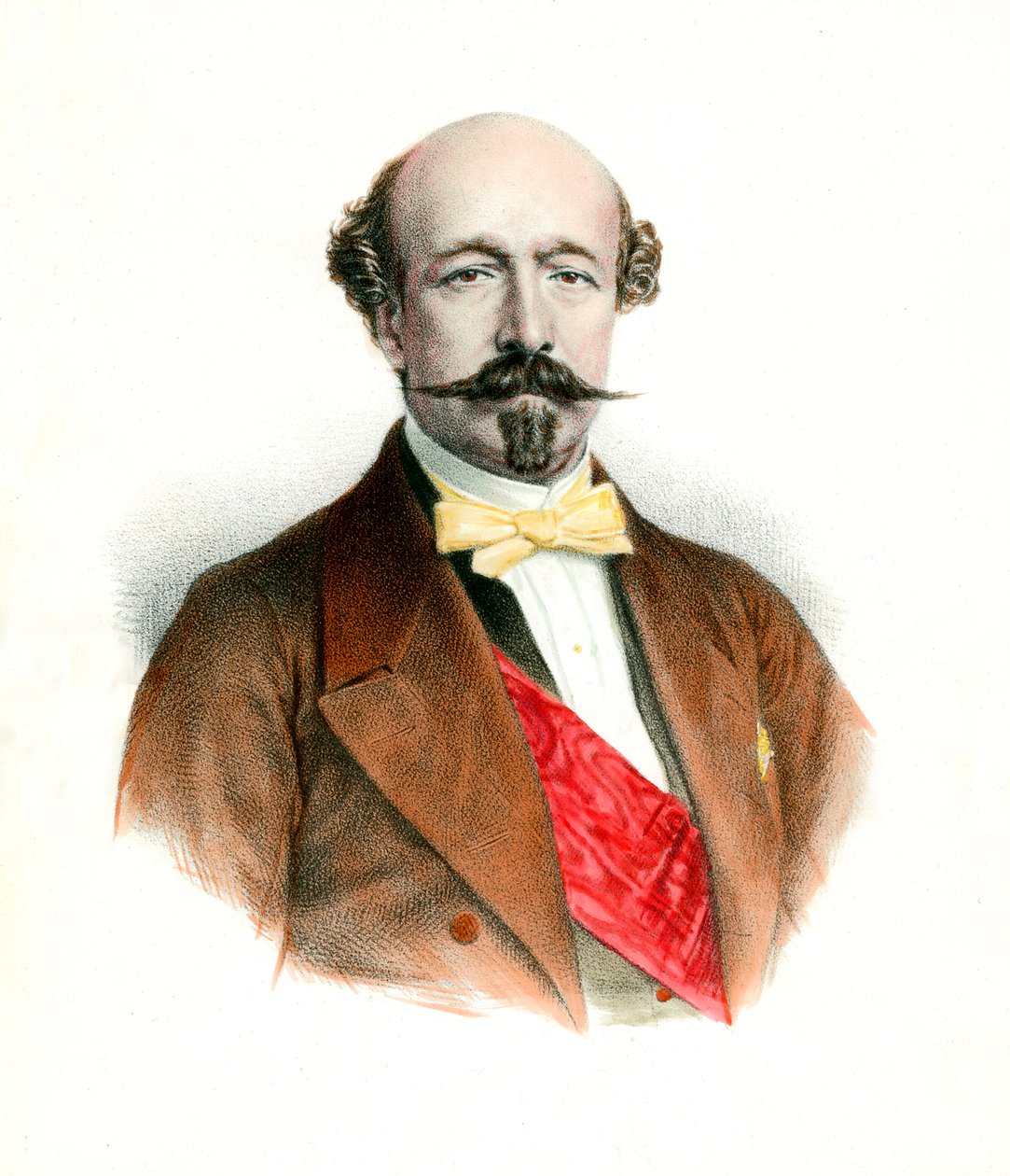 Portret księcia Morny (1811-1865) polityka francuskiego. autorstwa Unknown artist