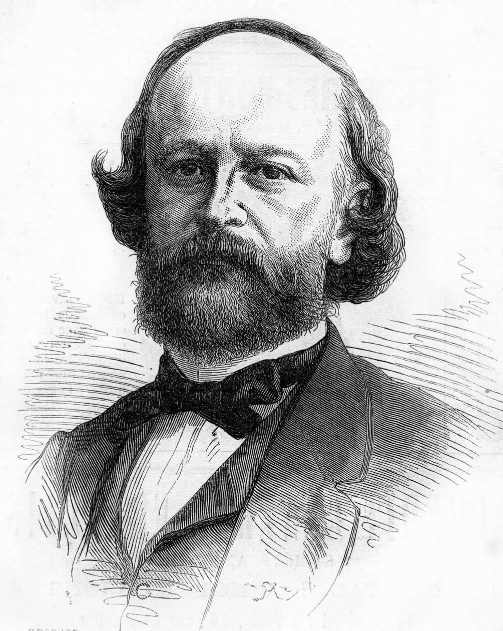 Portret francuskiego pisarza i listonosza Edouarda Fourniera (1819-1880). autorstwa Unknown artist