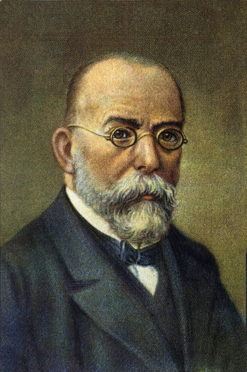 Portret niemieckiego lekarza Roberta Kocha autorstwa Unknown Artist