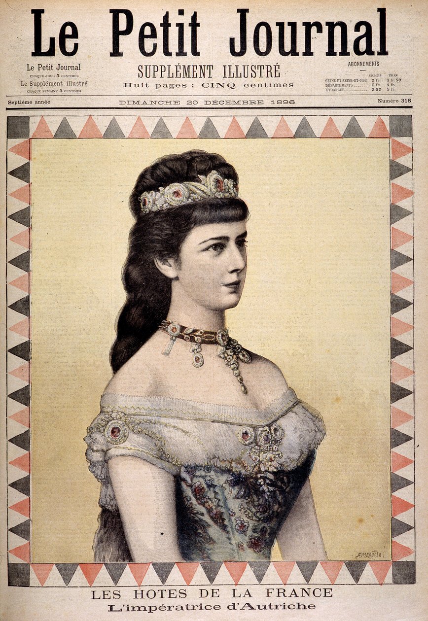 Portret cesarzowej Elżbiety Austrii (Sissi) autorstwa Unknown artist