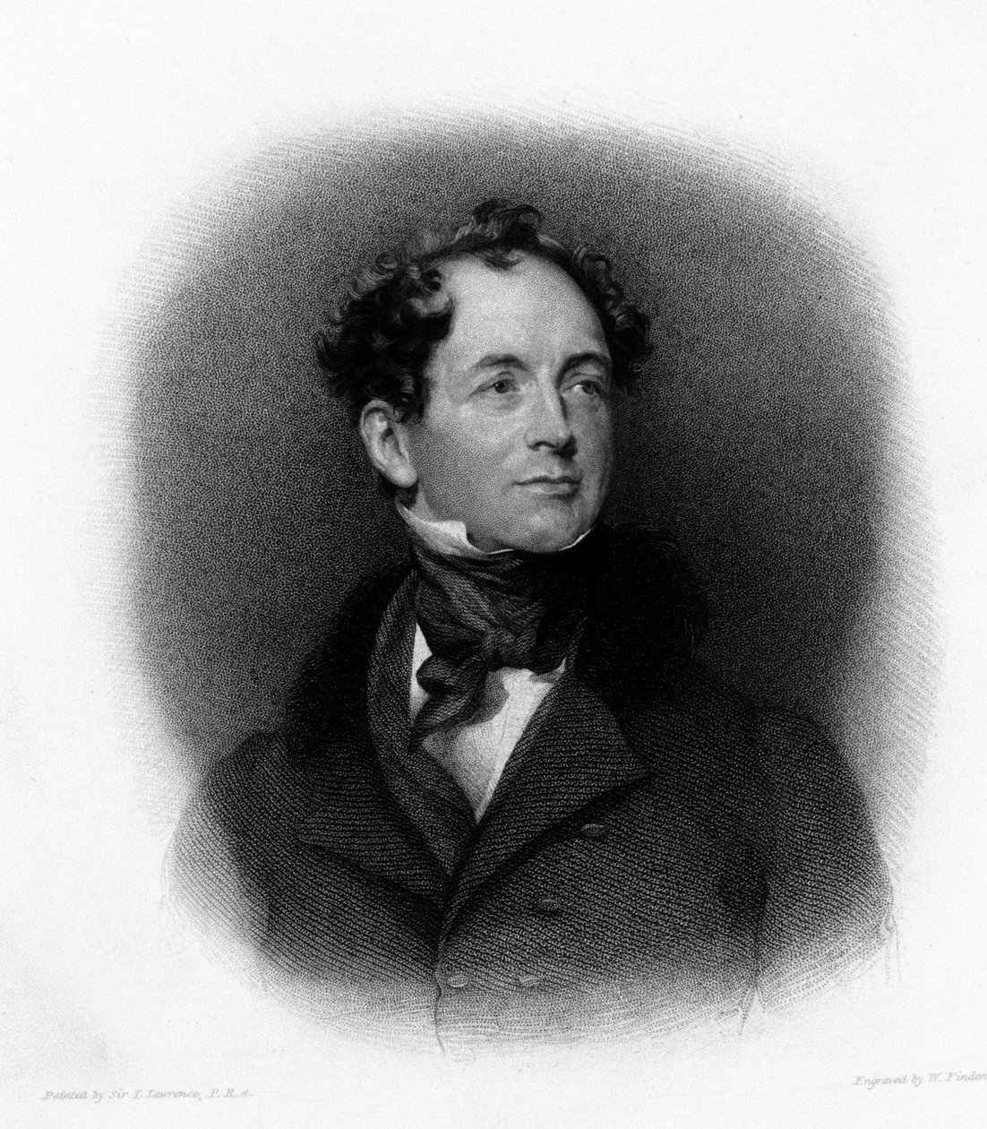 Portret irlandzkiego poety Thomasa Moore