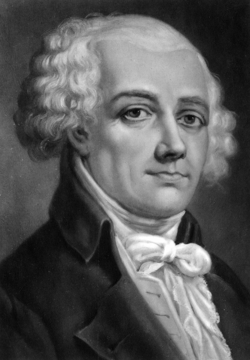 Portret włoskiego kompozytora i skrzypka Giovanniego Battisty Viottiego 1755 - 1824. autorstwa Unknown artist