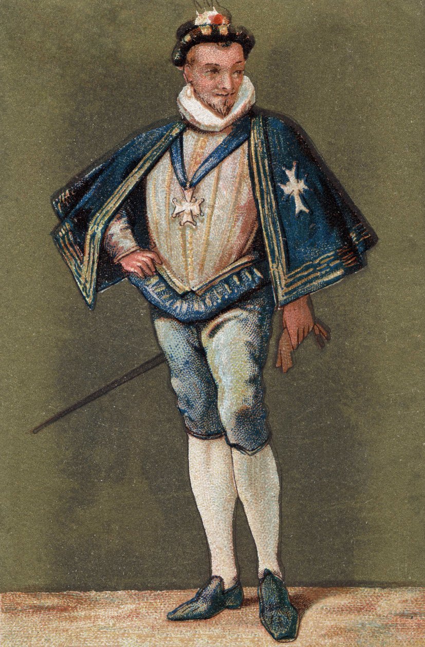 Portret króla Francji Henryka III (1551 - 1589). autorstwa Unknown artist